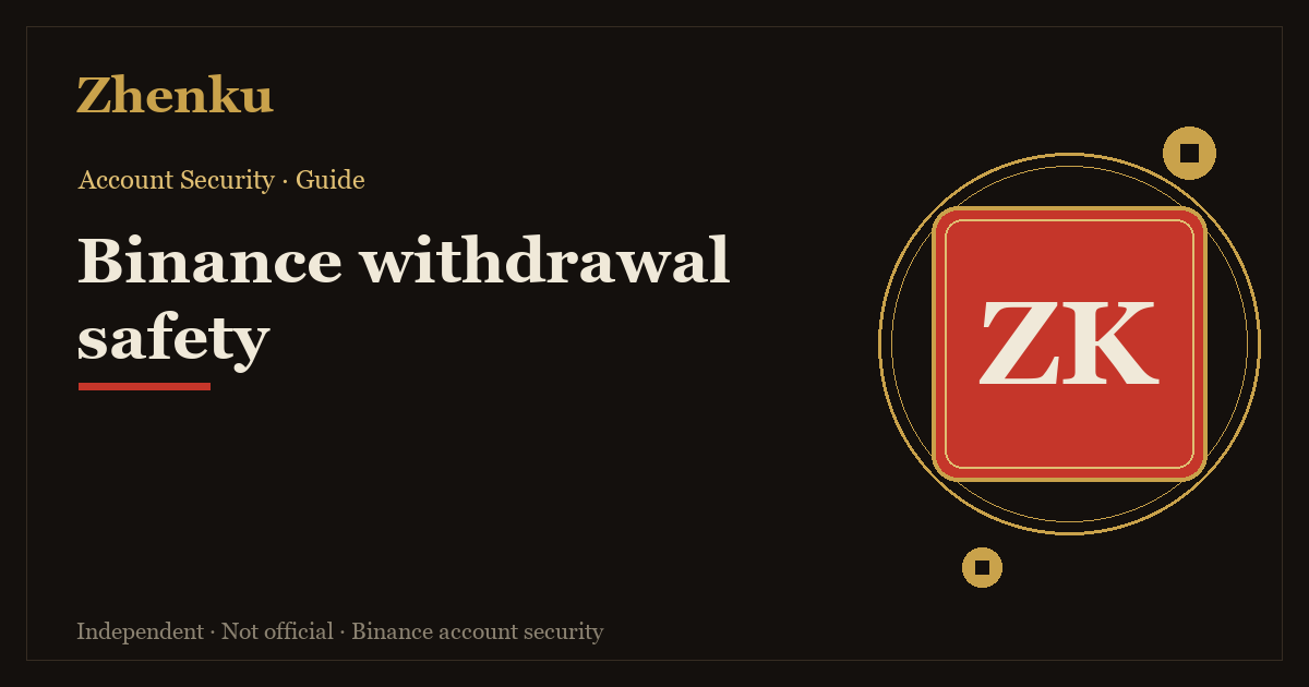 Cover for the complete Binance withdrawal safety guide