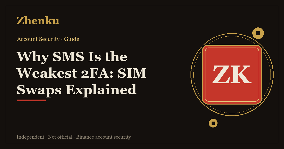 Cover for SMS 2FA and SIM swaps